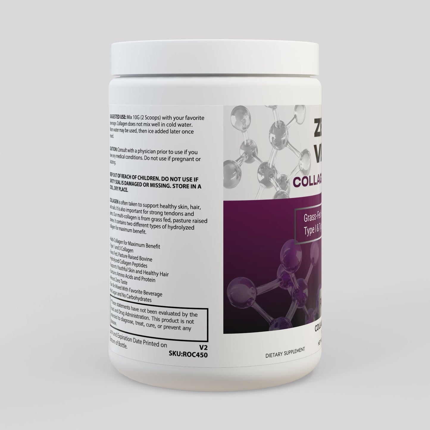 Premium Collagen Peptides Type I & III | Advanced Beauty & Wellness