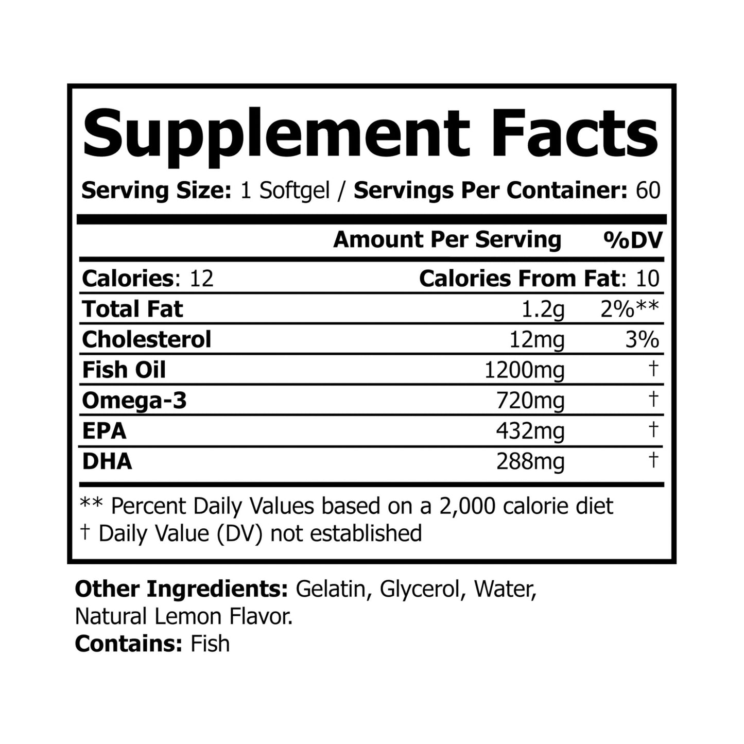 Omega-3 Complex | Cardiovascular & Cognitive Health