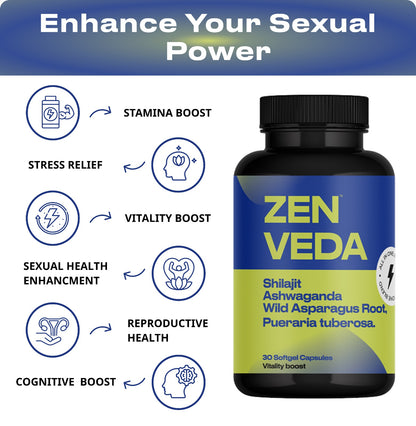 Men's Vitality Boost | Premium Ayurvedic Power Complex